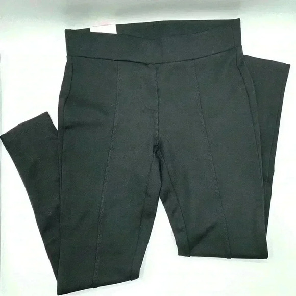 Style & Co Midrise Comfort Waist Black Leggings size PS - Picture 1 of 7